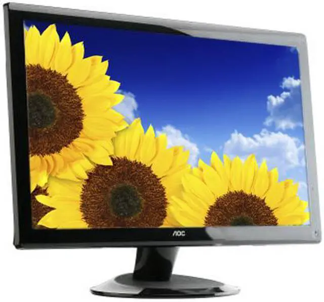 Alt view image 2 of 2 - AOC 24" Active Matrix, TFT LCD LCD Monitor 5 ms D-Sub, HDMI 2436VH