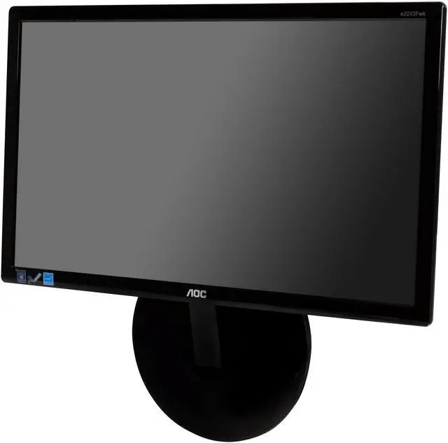 Alt view image 7 of 8 - AOC 21.5" LCD Monitor 5 ms D-Sub, DVI E2243FWK