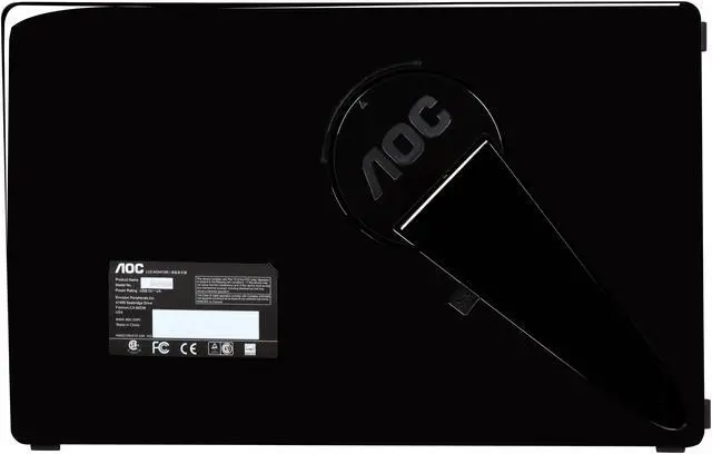 Alt view image 5 of 10 - AOC e1649Fwu Black 16" (15.6" viewable) 16ms USB Powered WLED Backlit Widescreen LCD Monitor 200 cd/m2 500:1
