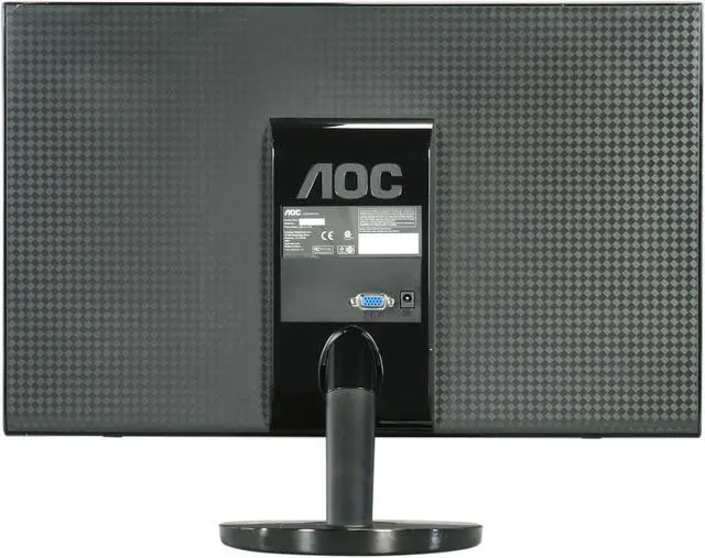 Alt view image 5 of 7 - AOC 20" 60Hz Active Matrix, TFT LCD LCD Monitor 5 ms D-Sub e2051Sn