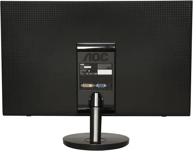Alt view image 5 of 7 - AOC 23" 60 Hz Active Matrix, TFT LCD LCD Monitor 5 ms D-Sub, DVI-D e2351F