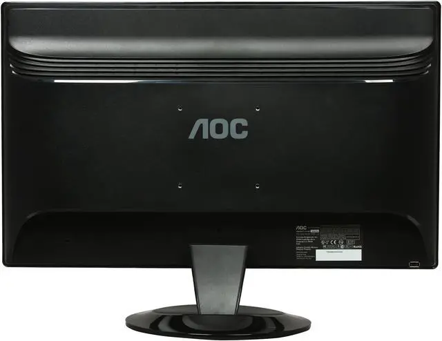 Alt view image 5 of 8 - AOC 24" 60 Hz Active Matrix, TFT LCD LCD Monitor 5 ms D-Sub, DVI-D 2436Vwa