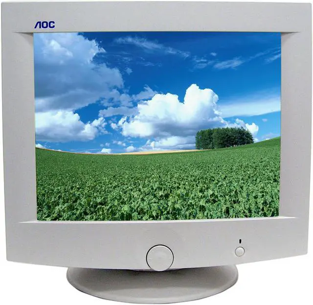 Alt view image 2 of 5 - AOC CT700G Beige 17" CRT Monitor 0.23mm(H), 0.27mm(D) Dot Pitch D-Sub