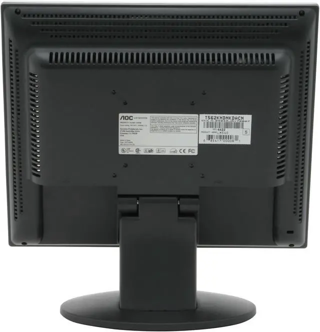 Alt view image 6 of 8 - AOC 15" Active Matrix, TFT LCD XGA LCD Monitor 25 ms LM540