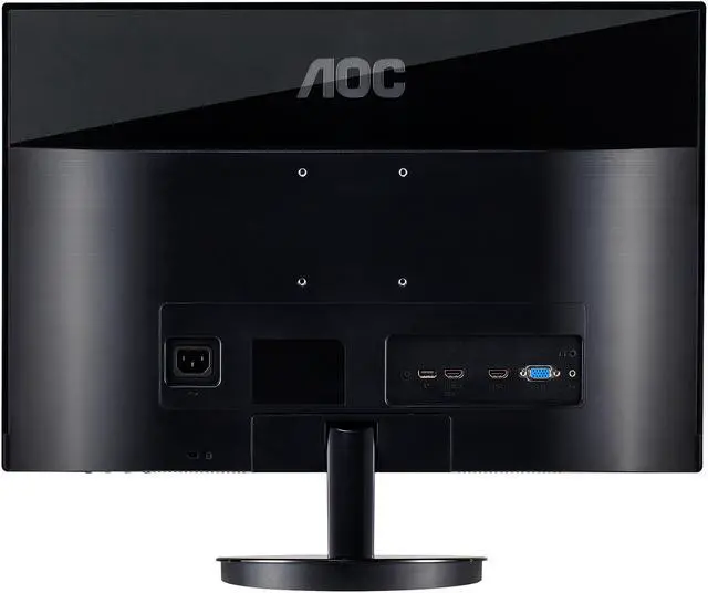 Alt view image 6 of 6 - AOC I2769VM 27" Full HD 1920x1080 monitor, 3-sided frameless/ultra-thin bezels, IPS Panel, 50M:1 dynamic contrast ratio, DisplayPort/HDMI (x2)/DVI/VGA, Built-in speakers, VESA compatible