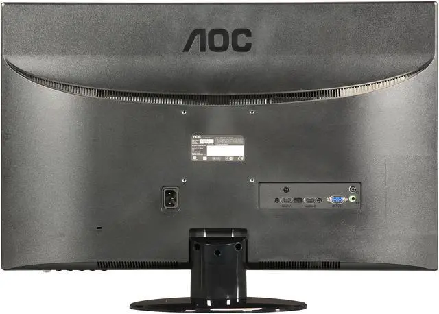 Alt view image 5 of 7 - AOC 52 Series e2752She Glossy Black 27" HDMI Widescreen LED Backlight Slim Monitor 300 cd/m2 DCR 20,000,000:1