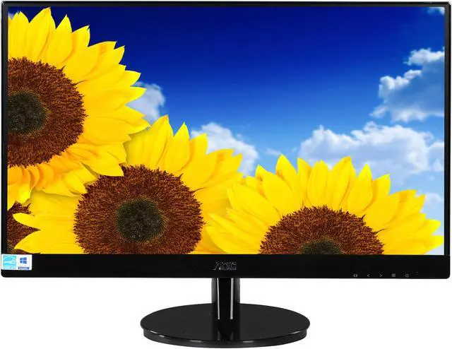 Alt view image 2 of 7 - AOC Frameless i2369V Glossy Black 23" 6ms IPS-Panel Widescreen LED Backlight Monitor 250cd/m2 DC50.000.000:1(1000:1)