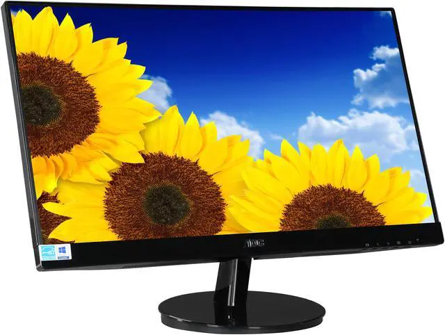 Alt view image 3 of 7 - AOC Frameless i2369V Glossy Black 23" 6ms IPS-Panel Widescreen LED Backlight Monitor 250cd/m2 DC50.000.000:1(1000:1)