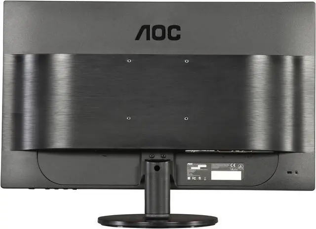 Alt view image 5 of 8 - AOC E2360SD Black 23" 5ms Widescreen LED Backlight VGA/DVI Monitor 250 cd/m2 20,000,000:1