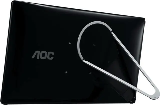 Alt view image 6 of 10 - AOC E1659FWU 15.6" USB 3.0 USB-Powered Portable Monitor w/ Case, HD 1366 x 768, Built-in Stand, Auto-Pivot, VESA Compatible