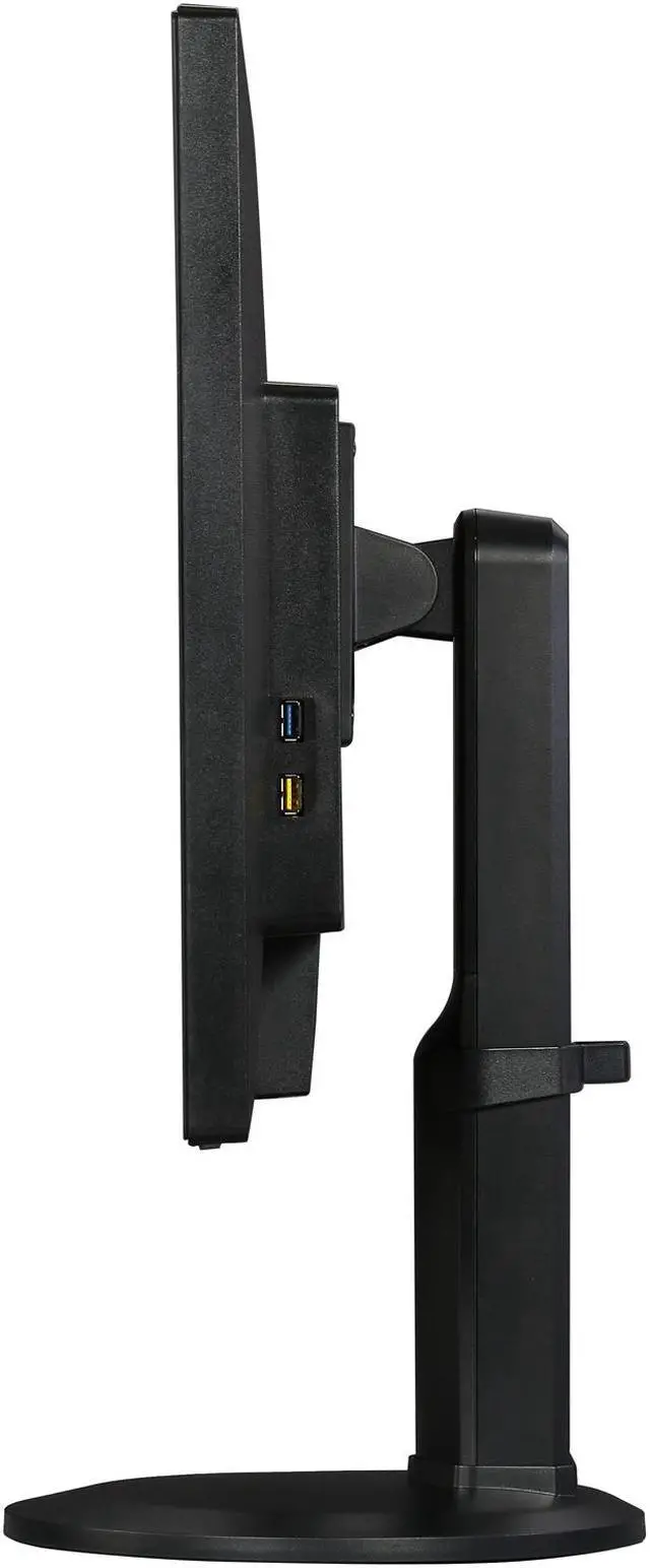 Alt view image 6 of 10 - AOC Q2770PQU Black  27" 5ms WQHD HDMI Widescreen LED Backlight LCD Monitor IPS Panel 300 cd/m2 20,000,000:1 height&Pivot adjustable Built-in Speakers&USB 3.0