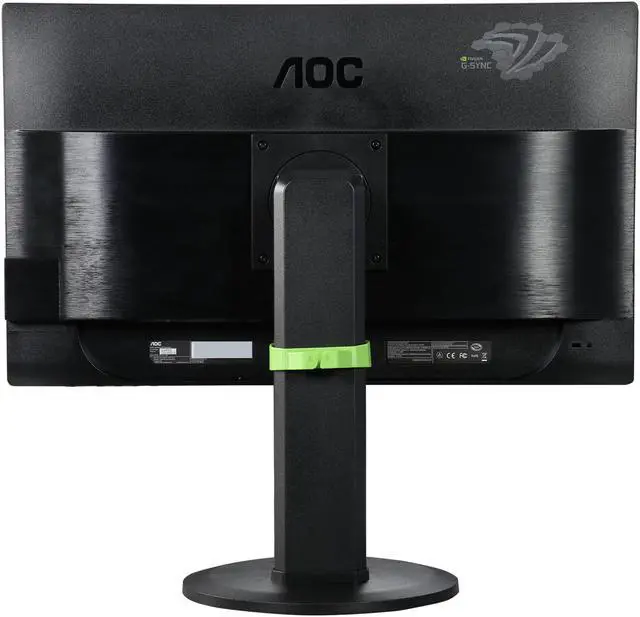 Alt view image 4 of 9 - AOC G2460PG 24" Gaming Monitor, G-SYNC, FHD (1920x1080), TN Panel, 144Hz, 1ms, Height Adjustable, DisplayPort, USB