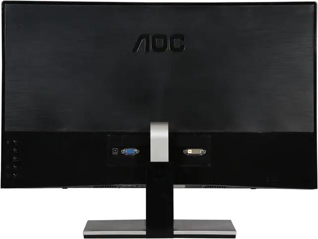 Alt view image 5 of 7 - AOC i2367F-B Black / Silver 23" 5ms Widescreen LED Backlight LCD Monitor, IPS Panel 250 cd/m2 50,000,000:1