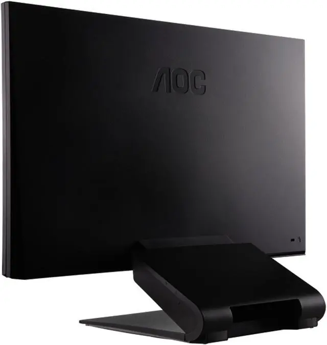Alt view image 5 of 6 - AOC 24" 60Hz LCD Monitor 5 ms E2462VWH-B