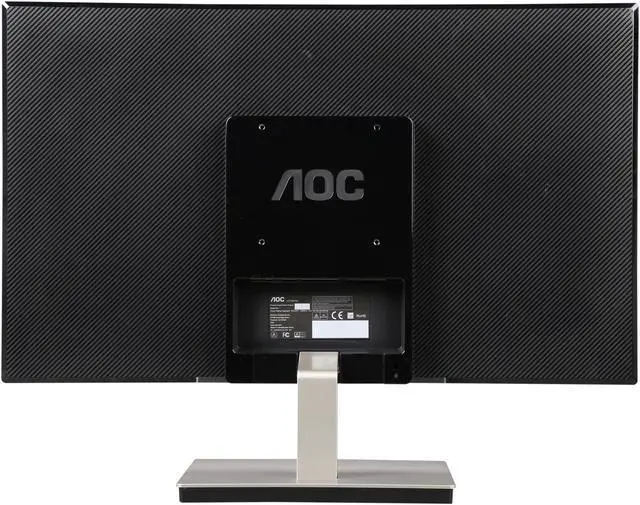 Alt view image 5 of 8 - AOC E2476VWM6 24" 1ms Black Full HD 1080P Anti-Blue Light Monitor, 1920 x 1080, 20,000,000:1, 250 cd/m2, 16:9, HDMI, VGA
