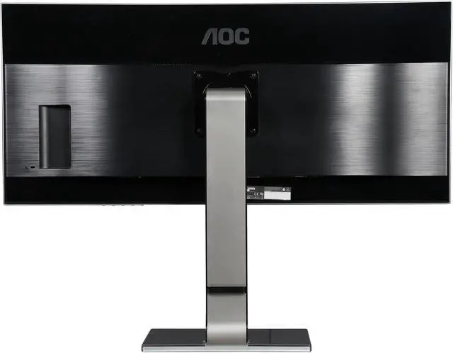 Alt view image 5 of 11 - AOC U3477PQU Black 34" 5ms UltraWide WQHD LED Backlight LCD Monitor IPS Panel DC 70Million:1(1000:1) 320 cd/m2, USB3.0, Height & Pivot adjustable, Speakers