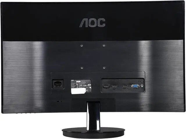 Alt view image 5 of 7 - AOC i2769Vm Glossy Black Bezel 27" 5ms Widescreen LED Backlight LCD Monitor Built-in Speakers