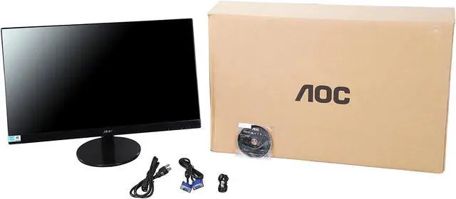 Alt view image 7 of 7 - AOC i2769Vm Glossy Black Bezel 27" 5ms Widescreen LED Backlight LCD Monitor Built-in Speakers