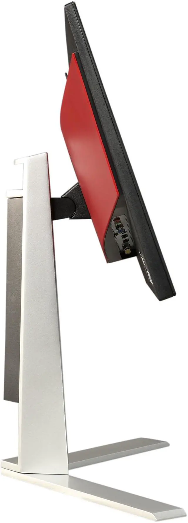 Alt view image 4 of 11 - AOC AGON AG241QX 24" Gaming Monitor, QHD 2K 1440P, G-SYNC Compatible + AdaptiveSync, 144Hz, 1ms, Height Adjustable, DisplayPort/HDMI/DVI-D/VGA, USB 3.0 hub, QuickSwitch keypad