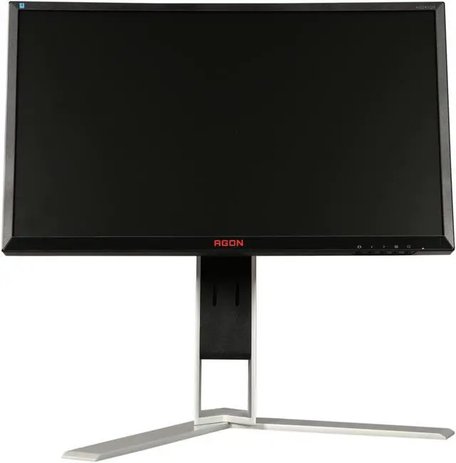 Alt view image 7 of 11 - AOC AGON AG241QX 24" Gaming Monitor, QHD 2K 1440P, G-SYNC Compatible + AdaptiveSync, 144Hz, 1ms, Height Adjustable, DisplayPort/HDMI/DVI-D/VGA, USB 3.0 hub, QuickSwitch keypad