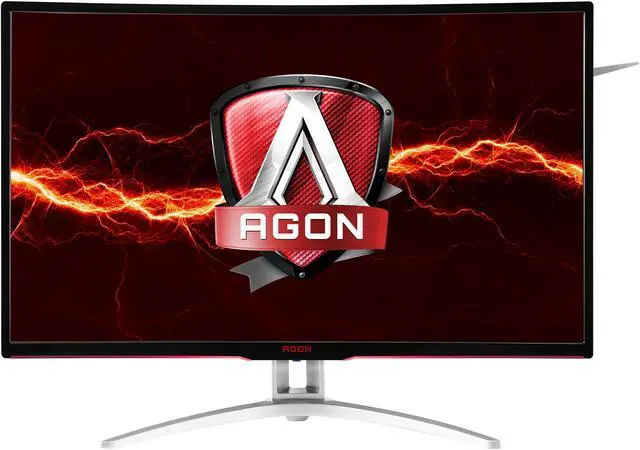Alt view image 3 of 6 - AOC AGON AG322QCX 31.5" Curved Gaming Monitor, 1800R Curvature, QHD 2560 x 1440 VA Panel, AMD FreeSync, 144Hz, Height Adjustable, DisplayPort/HDMI, USB 3.0 hub, VESA Compatible