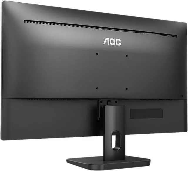 Alt view image 6 of 6 - AOC 27E1H 27" Full HD 1920 x 1080 Monitor, IPS Panel, 20M:1 Dynamic Contrast Ratio, FlickerFree, HDMI/VGA, VESA Compatible, EPEAT Silver, EnergyStar