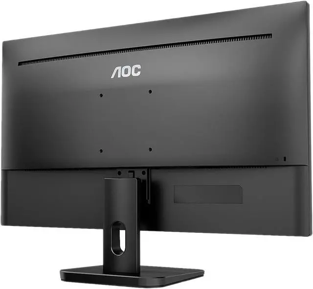 Alt view image 4 of 6 - AOC 27E1H 27" Full HD 1920 x 1080 Monitor, IPS Panel, 20M:1 Dynamic Contrast Ratio, FlickerFree, HDMI/VGA, VESA Compatible, EPEAT Silver, EnergyStar