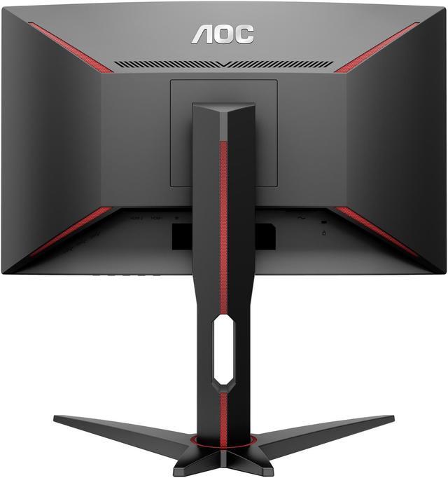 Alt view image 6 of 7 - AOC Gaming C27G1 27" curved gaming monitor, Full HD 1920x1080, 1800R curved VA panel, 1ms (MPRT), AMD FreeSync, 144Hz, 3-sided frameless, Height adjustable, DisplayPort/HDMI/VGA, VESA compatible