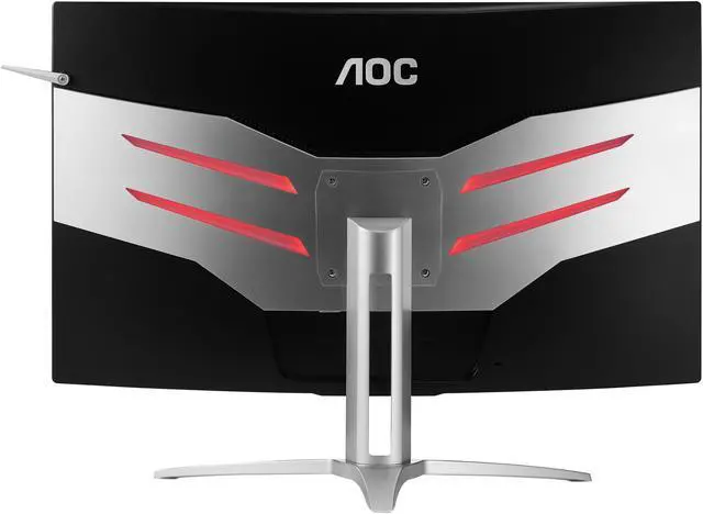 Alt view image 5 of 7 - AOC AGON AG322QC4 31.5" Curved Gaming Monitor, 1800R Curvature, QHD 2560 x 1440 VA Panel, HDR400, AMD FreeSync 2, 144Hz, Height Adjustable, DisplayPort/HDMI, USB 3.0 Hub, VESA Compatible