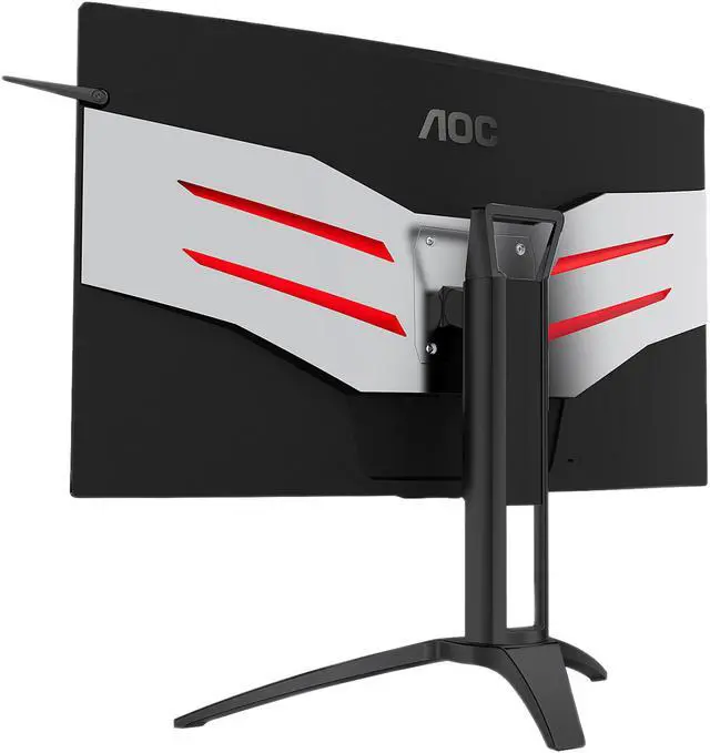 Alt view image 6 of 7 - AOC AGON AG322QC4 31.5" Curved Gaming Monitor, 1800R Curvature, QHD 2560 x 1440 VA Panel, HDR400, AMD FreeSync 2, 144Hz, Height Adjustable, DisplayPort/HDMI, USB 3.0 Hub, VESA Compatible