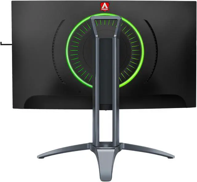 Alt view image 5 of 12 - AOC AGON AG273QCX 27" Curved Gaming Monitor, 2K QHD 1440P, VA, FreeSync 2, 144Hz, 1ms, DisplayHDR 400, HA stand, RGB lighting, DisplayPort/HDMI/VGA, USB 3.0 hub, QuickSwitch keypad