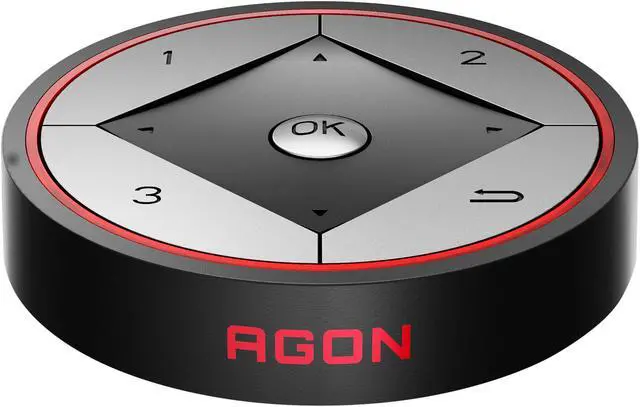 Alt view image 10 of 12 - AOC AGON AG273QCX 27" Curved Gaming Monitor, 2K QHD 1440P, VA, FreeSync 2, 144Hz, 1ms, DisplayHDR 400, HA stand, RGB lighting, DisplayPort/HDMI/VGA, USB 3.0 hub, QuickSwitch keypad