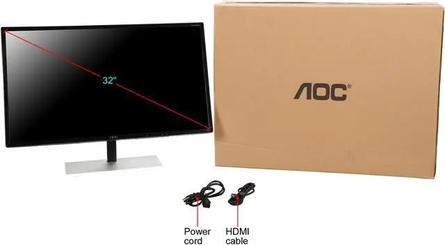 Alt view image 7 of 7 - AOC Q3279VWFD8 31.5" Quad HD 2560x1440 75Hz 5ms DVI-D VGA HDMI DisplayPort AMD FreeSync Backlit LED WideScreen LCD Gaming Monitor