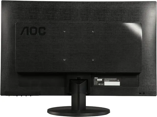 Alt view image 6 of 9 - AOC E2470SWDA 23.6" TN Widescreen LED Backlight LCD Monitor, 16:9, 1920 x 1080, 20M:1, 16.7 Million Display Colors, VGA, DVI, Tilt, VESA, Grade A MFR Recertified