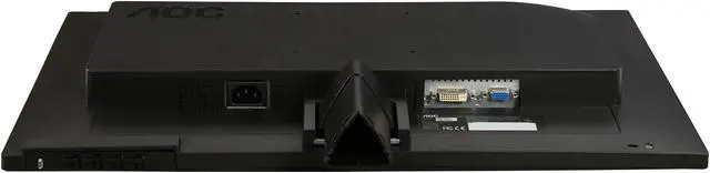 Alt view image 8 of 9 - AOC E2470SWDA 23.6" TN Widescreen LED Backlight LCD Monitor, 16:9, 1920 x 1080, 20M:1, 16.7 Million Display Colors, VGA, DVI, Tilt, VESA, Grade A MFR Recertified