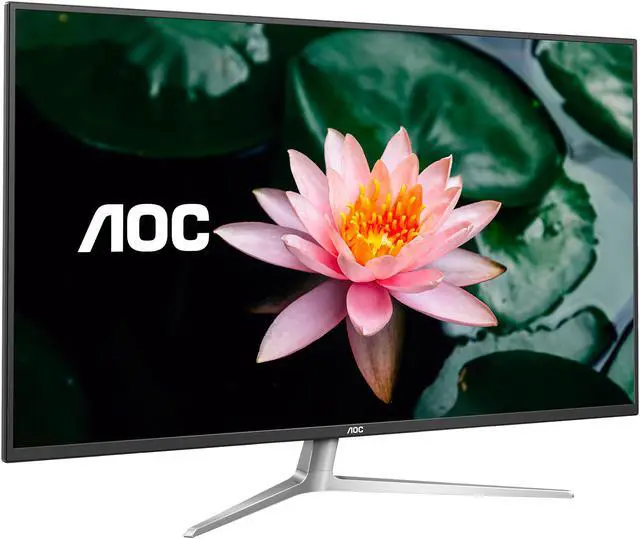 Alt view image 2 of 9 - AOC U4308V 43" 4K UHD Monitor, 1 Billion+ Colors IPS Panel, 124% sRGB/ 109% NTSC, 2xHDMI/DP/VGA, PIP/PBP, USB 3.0 Hub, VESA, Speakers