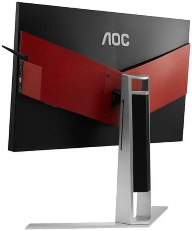Alt view image 3 of 3 - AOC AG241QX 23.8" 2560x1440 1ms 144Hz Adaptive-Sync VGA DVI DisplayPort 2xHDMI 4 Port USB Hub Built-In Speakers Backlit LED Gaming Monitor