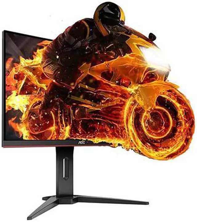 Alt view image 3 of 4 - AOC C27G1 27" Full HD 1920 x 1080 1ms (MPRT) 144Hz VGA, 2 x HDMI, DisplayPort AMD FreeSync Technology Frameless LED Backlit Curved Gaming Monitor