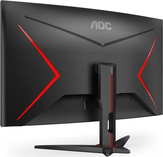 Alt view image 6 of 9 - AOC C32G2ZE 32" Curved Frameless Gaming Monitor, Full HD 1920x1080, VA, 0.5ms 240Hz, AMD FreeSync Premium, DP/HDMI/VGA, VESA, 3-3-1 Re-Spawn Program, Xbox PS5 Switch, Black