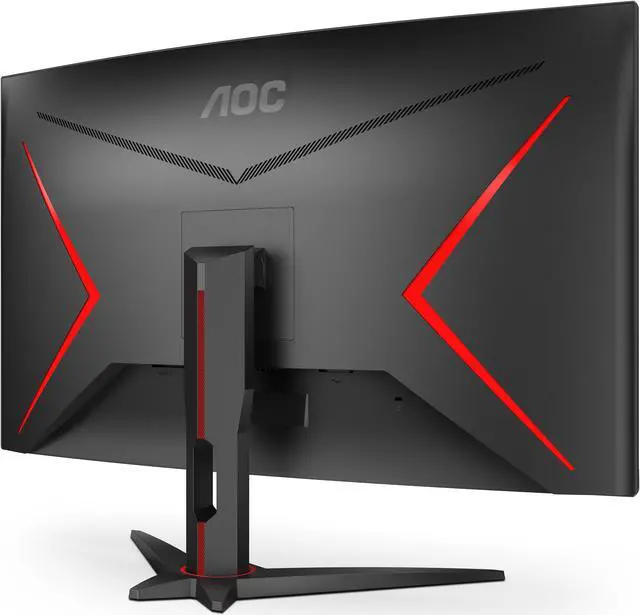 Alt view image 7 of 9 - AOC C32G2ZE 32" Curved Frameless Gaming Monitor, Full HD 1920x1080, VA, 0.5ms 240Hz, AMD FreeSync Premium, DP/HDMI/VGA, VESA, 3-3-1 Re-Spawn Program, Xbox PS5 Switch, Black