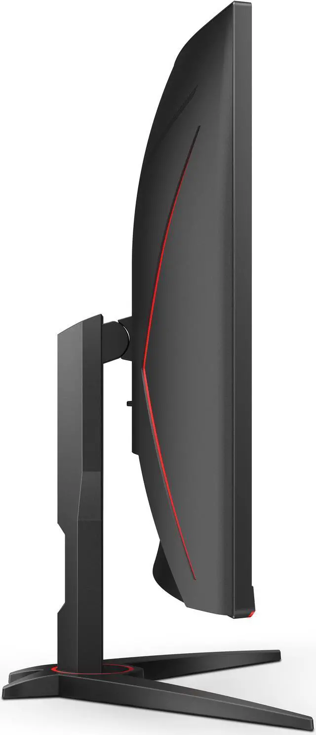 Alt view image 9 of 9 - AOC C32G2ZE 32" Curved Frameless Gaming Monitor, Full HD 1920x1080, VA, 0.5ms 240Hz, AMD FreeSync Premium, DP/HDMI/VGA, VESA, 3-3-1 Re-Spawn Program, Xbox PS5 Switch, Black