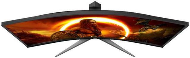 Alt view image 6 of 8 - AOC CQ34G2 34" WFHD 2560 x 1080 75Hz HDMI, DisplayPort, Audio FreeSync (AMD Adaptive Sync) Gaming Monitor