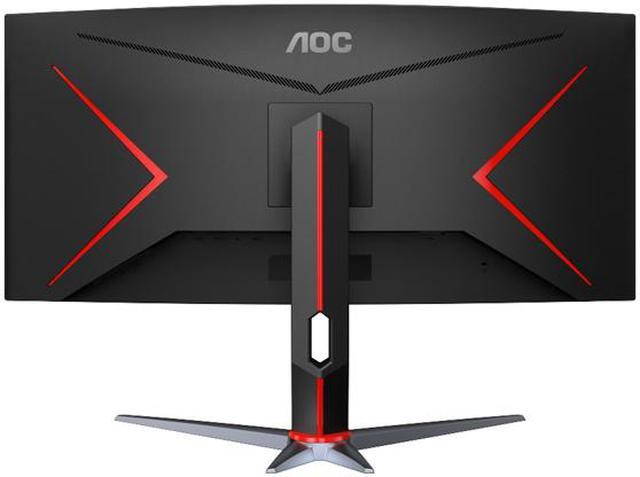 Alt view image 8 of 8 - AOC CQ34G2 34" WFHD 2560 x 1080 75Hz HDMI, DisplayPort, Audio FreeSync (AMD Adaptive Sync) Gaming Monitor