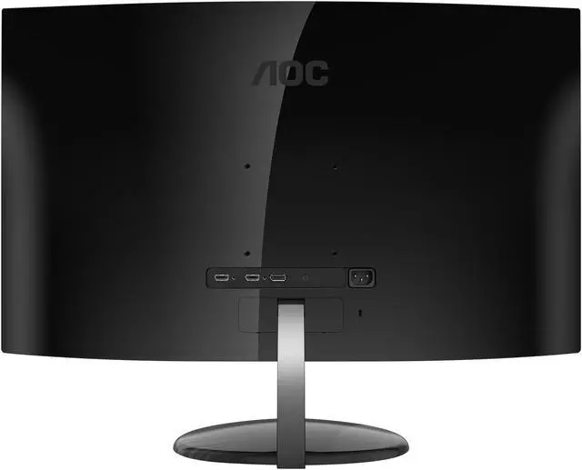 Alt view image 8 of 12 - AOC 32" 60 Hz VA UHD Monitor 4 ms HDMI, DisplayPort, Audio Curved CU32V3