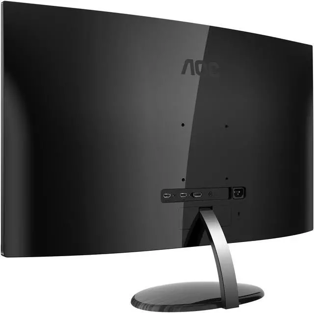 Alt view image 9 of 12 - AOC 32" 60 Hz VA UHD Monitor 4 ms HDMI, DisplayPort, Audio Curved CU32V3