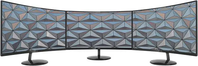 Alt view image 4 of 12 - AOC 32" 60 Hz VA UHD Monitor 4 ms HDMI, DisplayPort, Audio Curved CU32V3