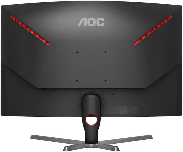 Alt view image 4 of 9 - AOC 31.5" 165 Hz (DisplayPort 1.4), 144 Hz (HDMI 2.0) VA QHD Gaming Monitor FreeSync Premium (AMD Adaptive Sync) NTSC 102% (CIE1976) / sRGB 123% (CIE1931) / DCI-P3 93% (CIE1976) HDMI, DisplayPort, Audio CQ32G3SE
