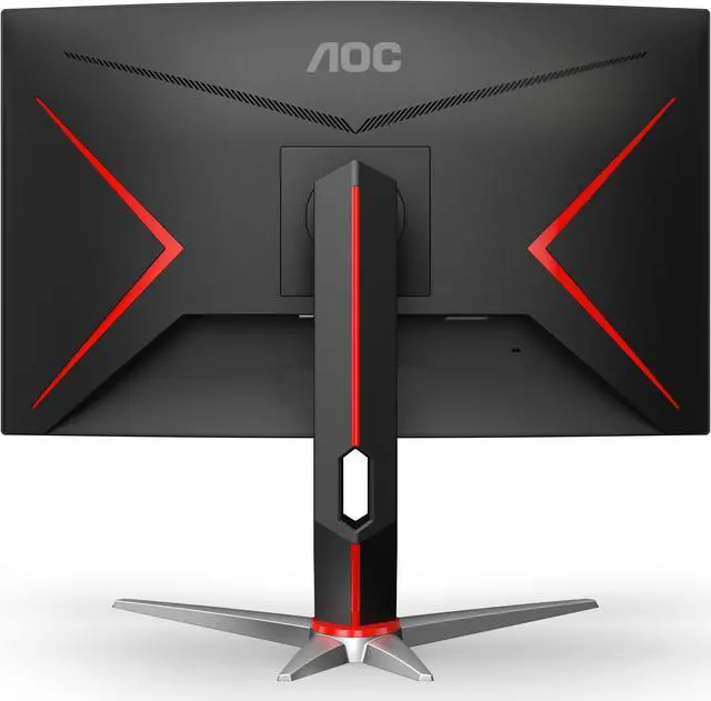 Alt view image 6 of 10 - AOC C32G2 32" Curved Frameless Gaming Monitor FHD, 1500R Curved VA, 1ms, 165Hz, FreeSync, Height adjustable, 3-Year Zero Dead Pixel Policy, Black