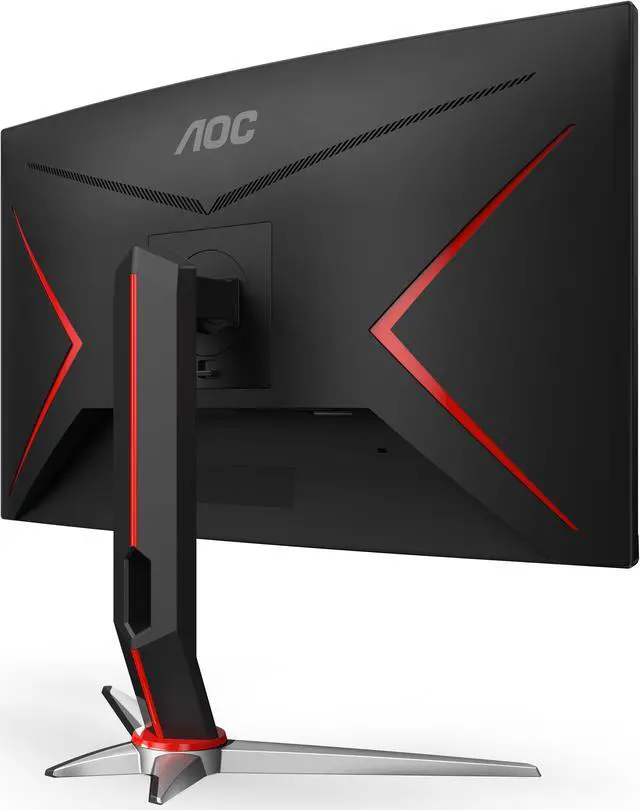 Alt view image 8 of 10 - AOC C32G2 32" Curved Frameless Gaming Monitor FHD, 1500R Curved VA, 1ms, 165Hz, FreeSync, Height adjustable, 3-Year Zero Dead Pixel Policy, Black