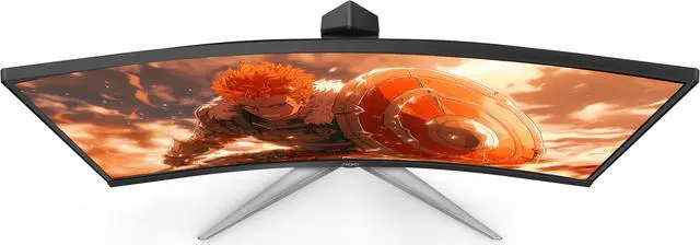 Alt view image 5 of 10 - AOC C32G2 32" Curved Frameless Gaming Monitor FHD, 1500R Curved VA, 1ms, 165Hz, FreeSync, Height adjustable, 3-Year Zero Dead Pixel Policy, Black
